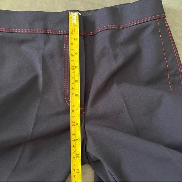 Mango Navy Suit Pants with Red Stitching - Picture 6 of 12